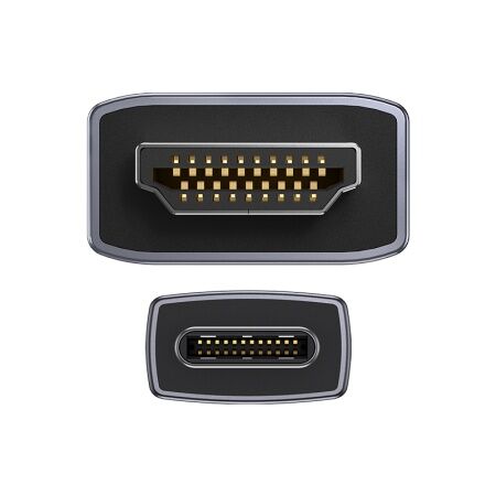Кабель HDMI BASEUS High Definition Series Graphene, Type-C - HDMI 4K, 3 м, черный - 6