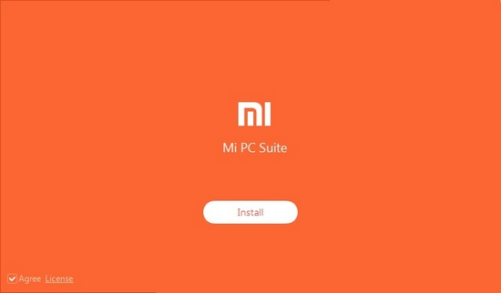 Установка PC Suite Окно установки PC Suite